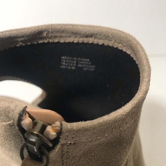 Michael Kors suede open toe heels size 8 M - Picture 2 of 6